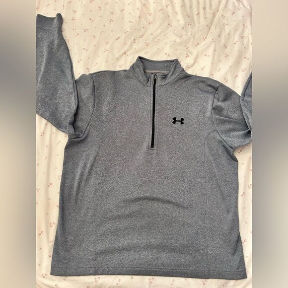 Under Armour quarter zip pull over men’s size medium Good Conditon - Picture 1 of 6